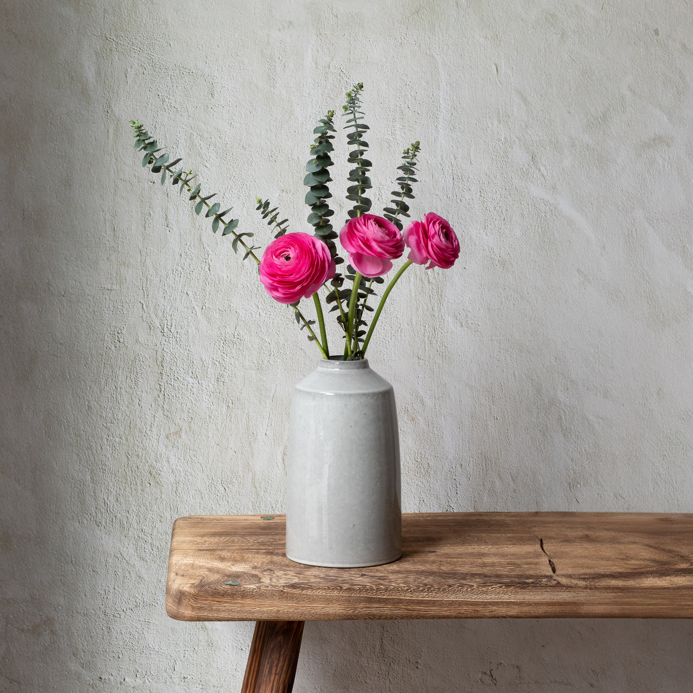 Bottle" vase Midnight Grey