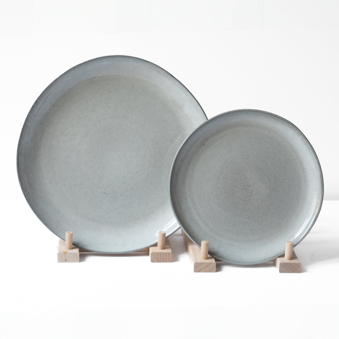 Plate set Midnight Grey 8-piece