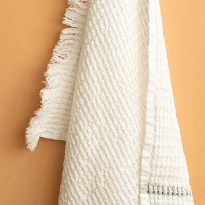 Towel Waffle White