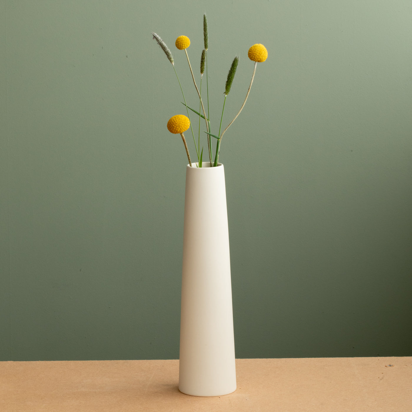 Chimney Large" vase Beige