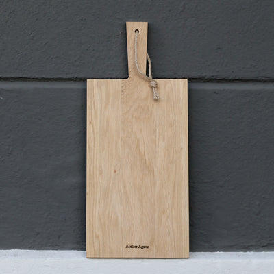 Large oak serving board (light) 50 x 21.5 x 1.8 cm