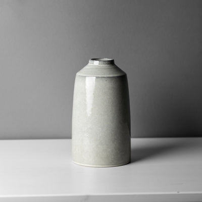 Stoneware vase Midnight Grey Flower vase