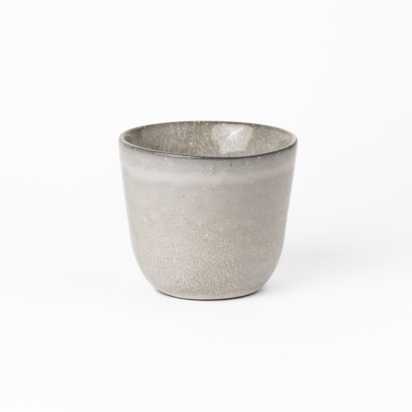 Barista Cappuccino Cup mug coffee stoneware gray glaze
