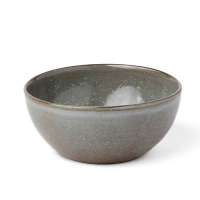 Dip Bowl Snack Bowl stoneware blue gray green glaze