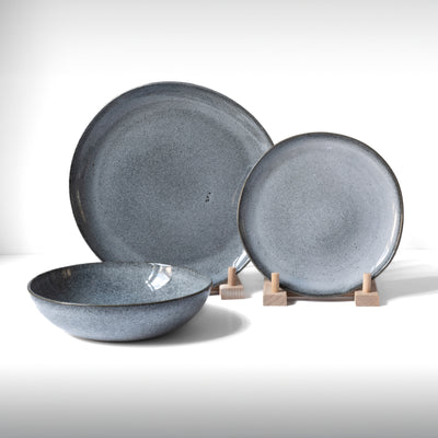 Pasta tableware set Blue Sand 12-piece