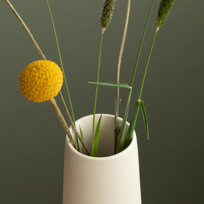 Chimney Large" vase Beige