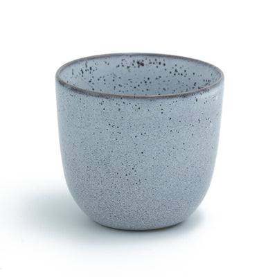 Cappuccino mug with 200ml capacity in dark blue on a white background