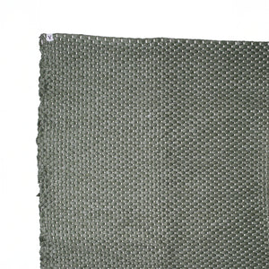 Close-up of a 150x200cm rug in dark green with fine white hand-woven lines