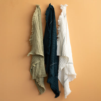 Towel Waffle White