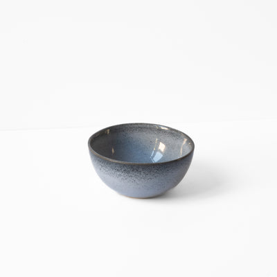 Small snack bowl in Blue Sand perfect for hummus, olives and other appetizers