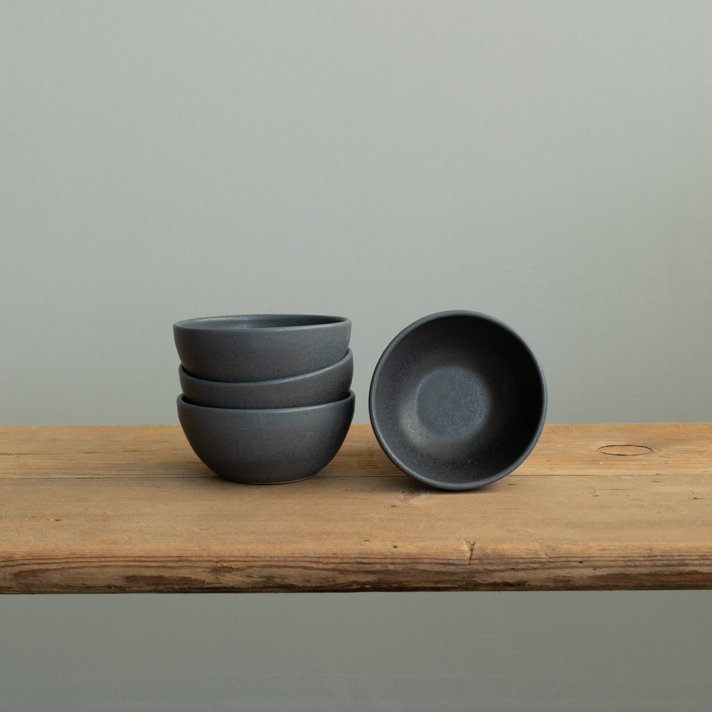 Small Snack Bowl Matte Black