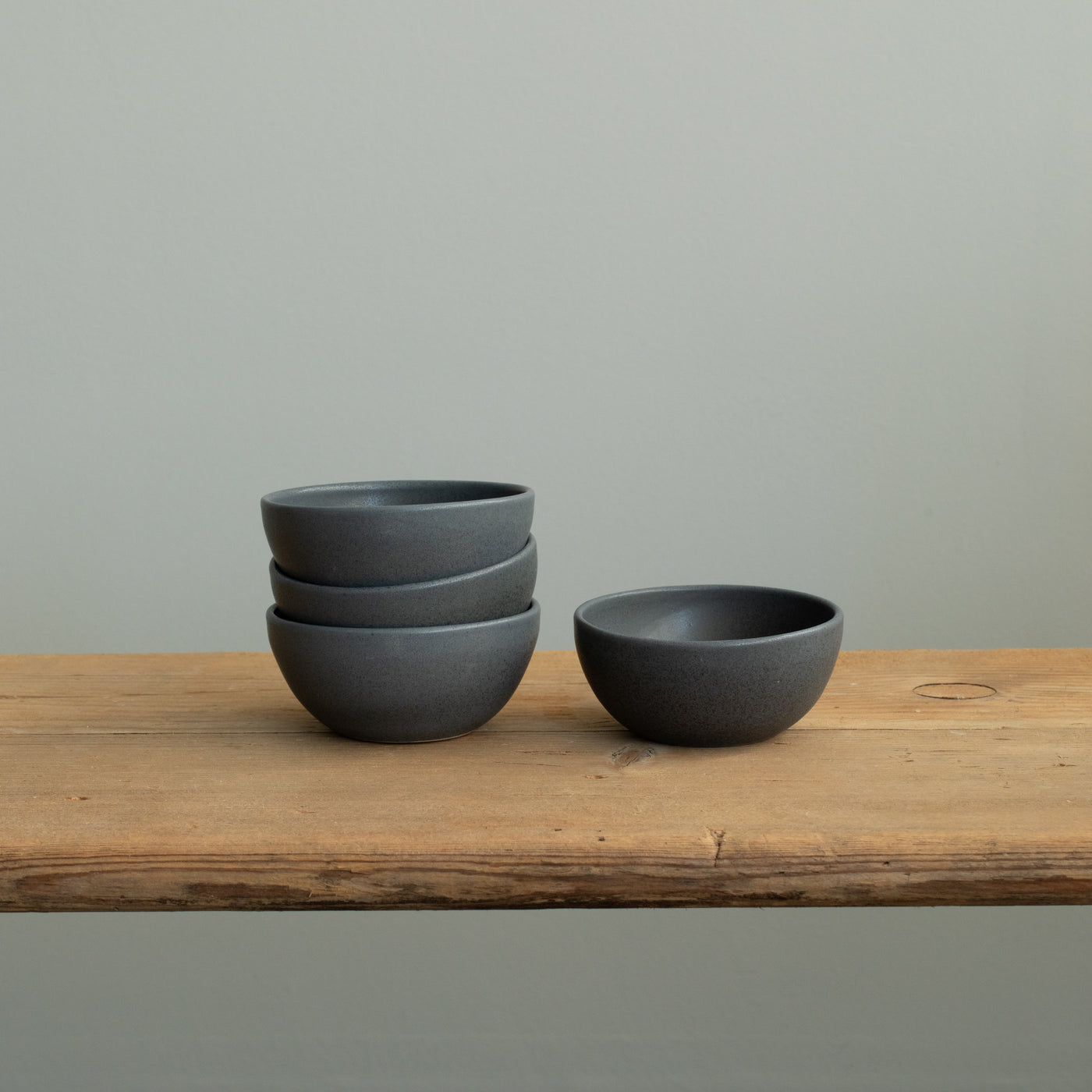 Small Snack Bowl Matte Black