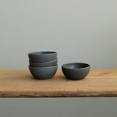 Small Snack Bowl Matte Black